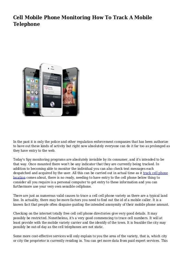 What Are the Benefits of a Mobile Phone Tracking System?